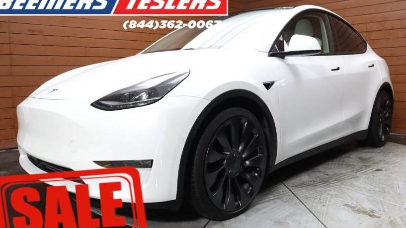 TESLA MODEL Y 2022 7SAYGDEF5NF398157 image